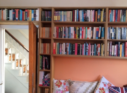 Sofa nook bookshelves, Walthamstow