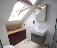 Bespoke bathroom cabinet and vanity unit, Hackney